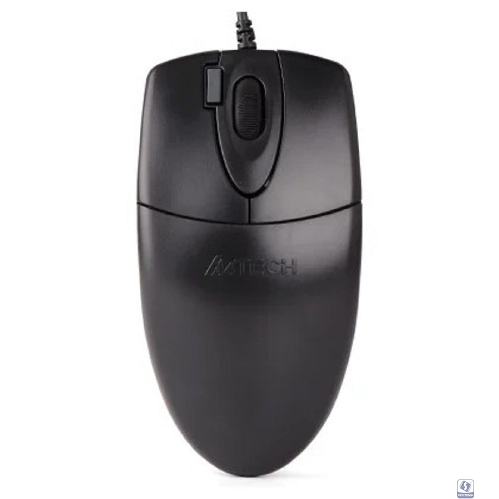 A-4Tech Мышь OP-620D черный оптическая (1000dpi) USB (4but) [85694]