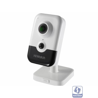 Камера видеонаблюдения IP HIWATCH DS-I214W(C)(4mm),  1080р,  4 мм,  белый