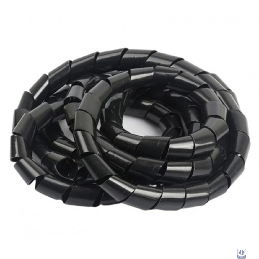 KS-is KS-848B-2-2.5 Кабельный органайзер, стяжка, 2.5 м черный