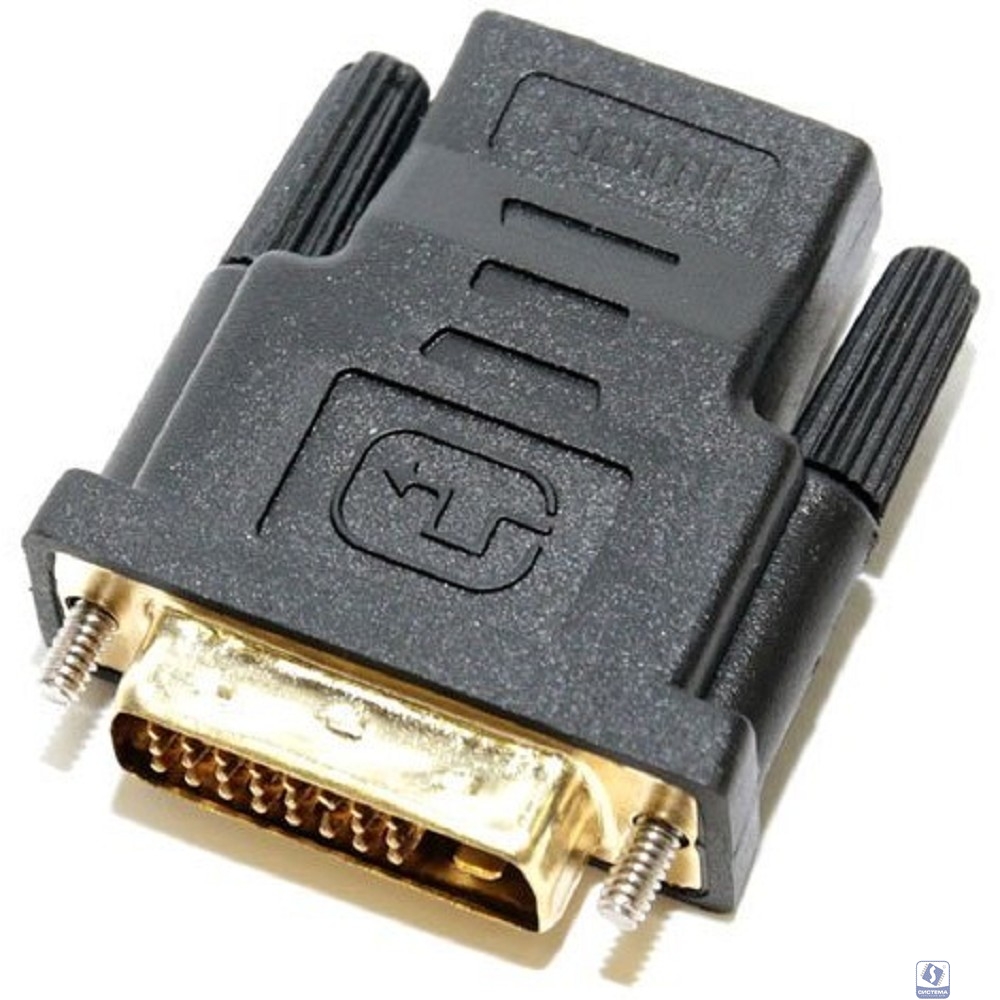 5bites DH1803G Переходник DVI (24+1) M / HDMI F, зол.разъемы