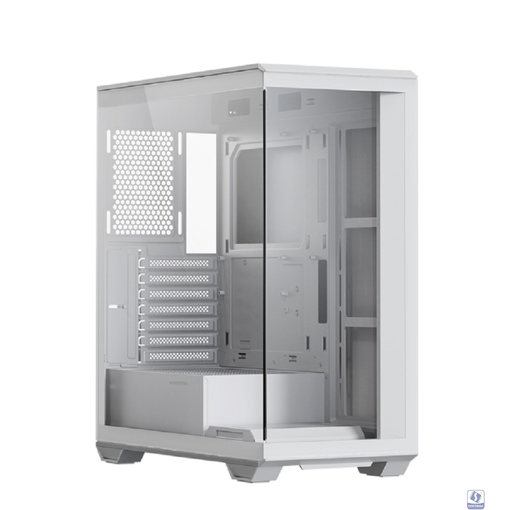 XASTRA Корпус Q600-0F White ATX/Aquarium/Screewless/no fans/ Q600-0F-WH