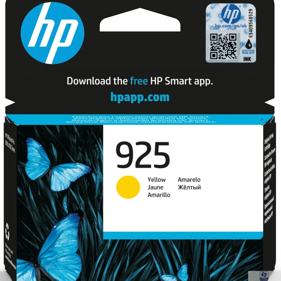 Картридж/ Cartridge HP G25 EvoMore Yellow (for HP OfficeJet Pro 8123)