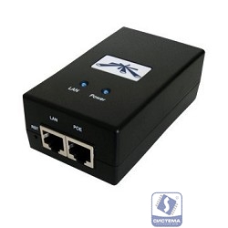 UBIQUITI POE-50-60W Блок питания с PoE, 220 VAC -> 50VDC 1,2A