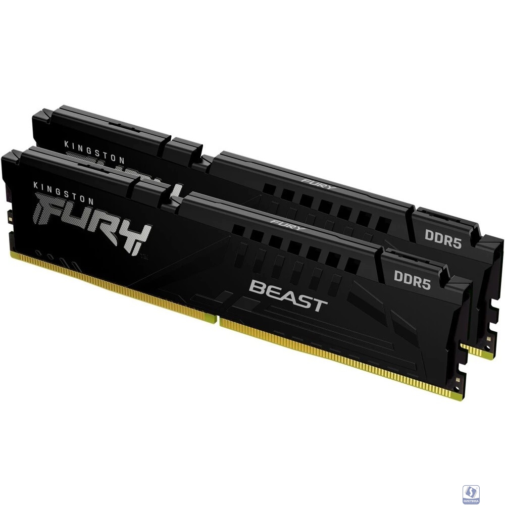 Kingston DDR5 DIMM 32GB 6800MT/s CL34 (Kit of 2) FURY Beast Black EXPO