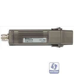 MikroTik RBMetalG-52SHPacn Беспроводная точка доступа Metal 52 ac 2.4/5GHz 802.11a/b/g/n/ac wireless, RouterOS L4, metal case, mounting loops, PoE, PSU, Omni antenna