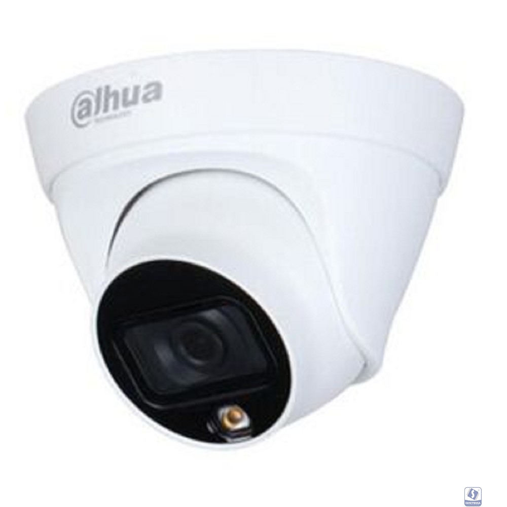 DAHUA DH-IPC-HDW1439TP-A-LED-0280B-S4 Уличная турельная IP-видеокамера FullColor 4Мп, 1/3” CMOS, объектив 2.8мм, микрофон, LED 30м, IP67, металл