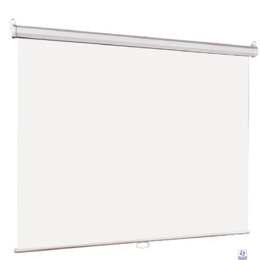 Lumien Eco Picture [LEP-100122] Настенный экран  127х200см (рабочая область 121х194 см) Matte White восьмигранный корпус, возможность потолочн./настенного крепления, уровень в комплекте, 16:10 (треуго