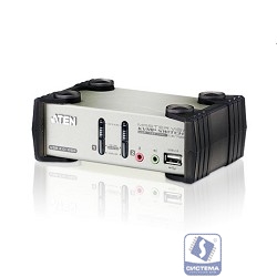ATEN CS1732B((F)-A7-G) переключатель 2 Port USB2.0 KVMP Switch with OSD