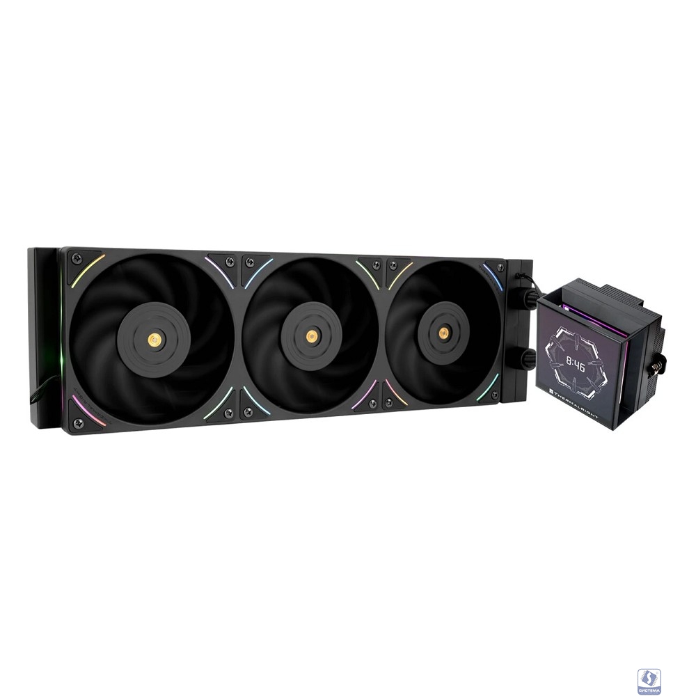Thermalright Система водяного охлаждения Hyper Vision 360 UB ARGB Black / 3x120mm ARGB PWM Fans / TRHV360UBAB