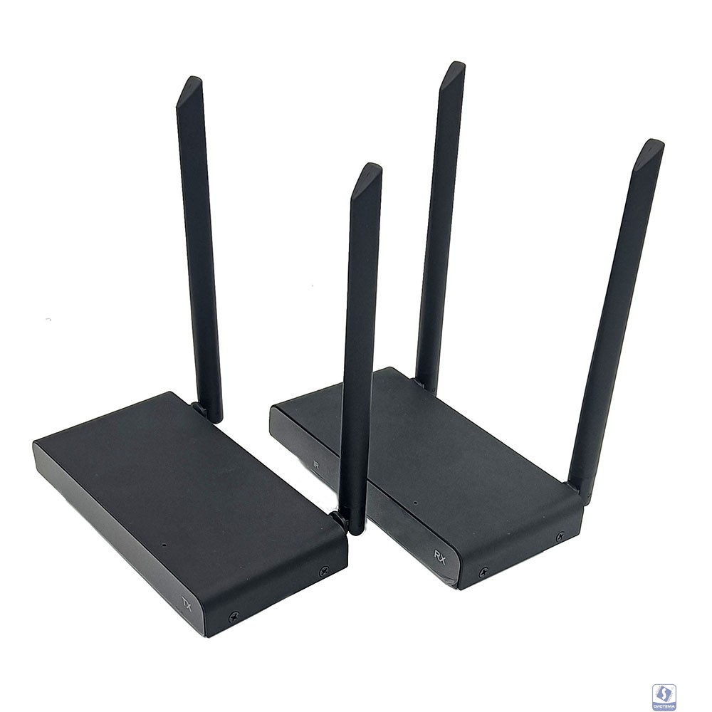 ORIENT VE058, WiFi HDMI KVM extender (Tx+Rx), HDMI+USB беспроводной удлинитель до 150 м, HDMI 2.0, 4K@60Hz, HDCP2.2, передача ИК сигнала (датчики в комплекте), (33253)