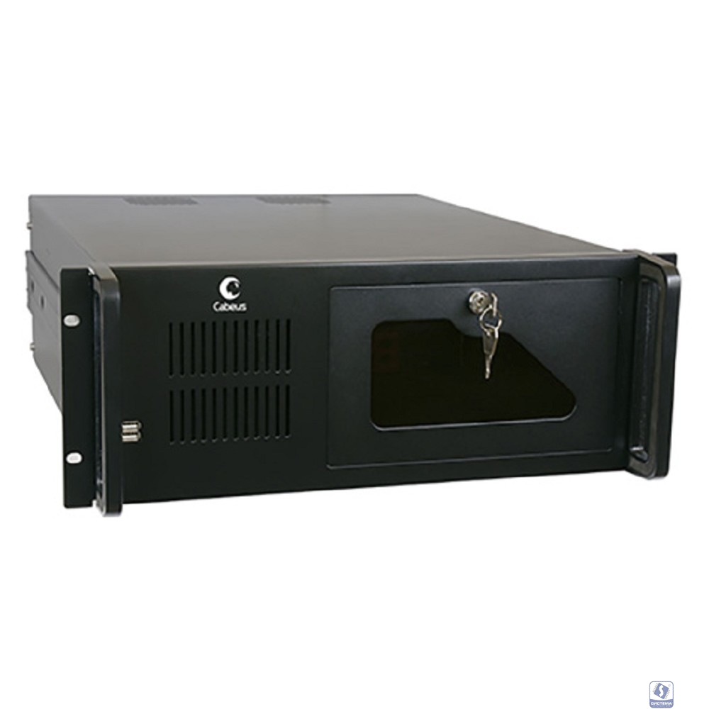 CABEUS CL-407L КОРПУС СЕРВЕРНЫЙ 19" 4U, RM: 530X430X177, 3X5.25"+1X3.5"+8X3.5"HDD, БЕЗ БЛОКА ПИТАНИЯ
