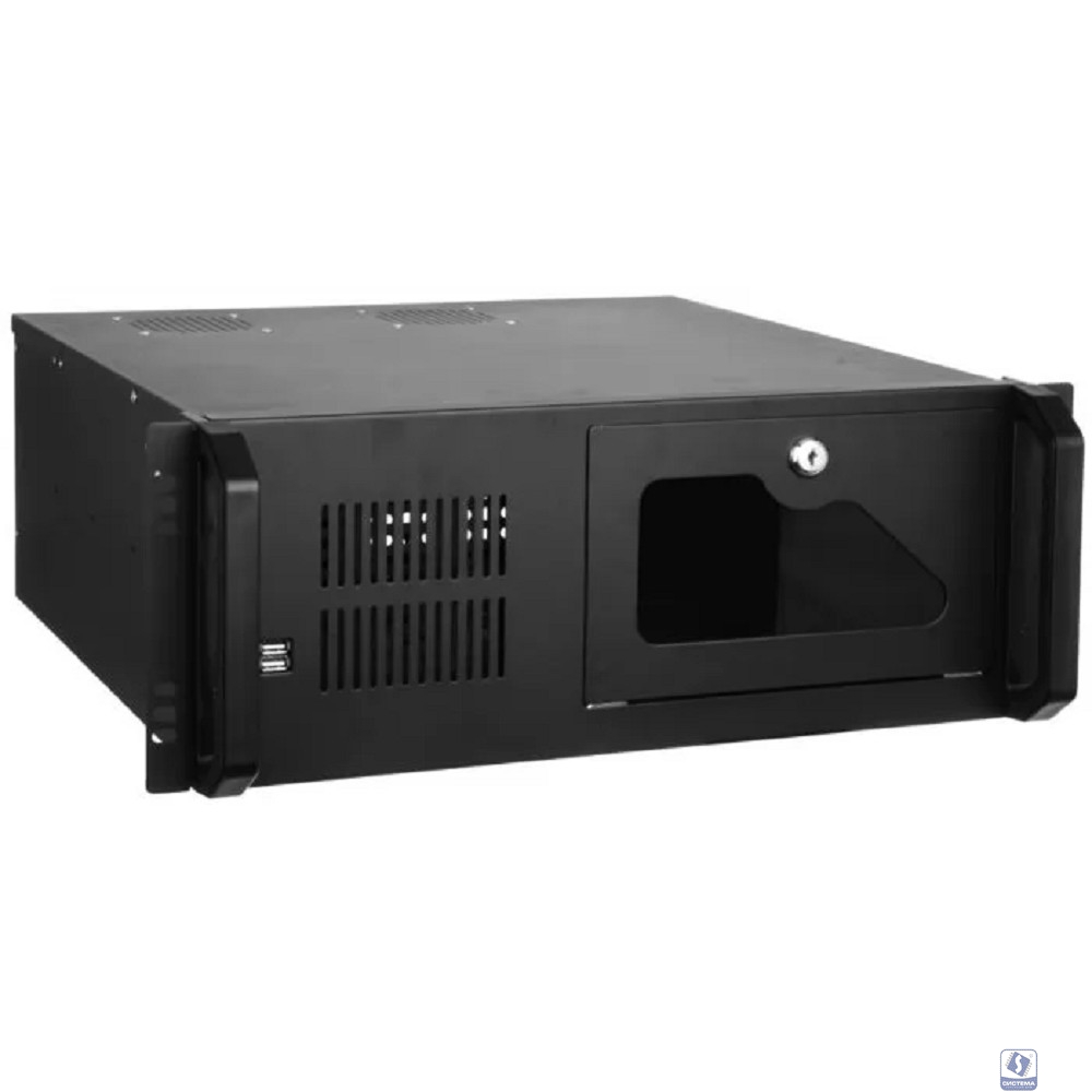 Exegate EX254717RUS Серверный корпус Exegate Pro 4U450-26 / 4U4020S <RM 19",  высота 4U, глубина 450, без БП, USB>