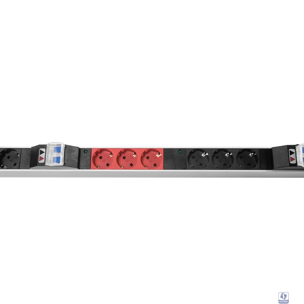 REM Верт блок розеток Rem-2MC,LINUX,мониторинг,измерение,3~32A,авт,18S,1820мм,вх IEC309,шнур 3м