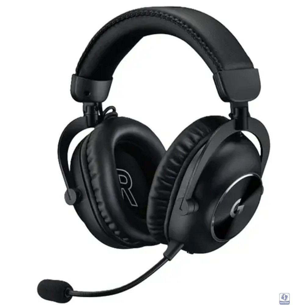 Наушники с микрофоном Logitech G Pro X 2 Lightspeed черный мониторные BT/Radio/3.5mm оголовье (981-001265)