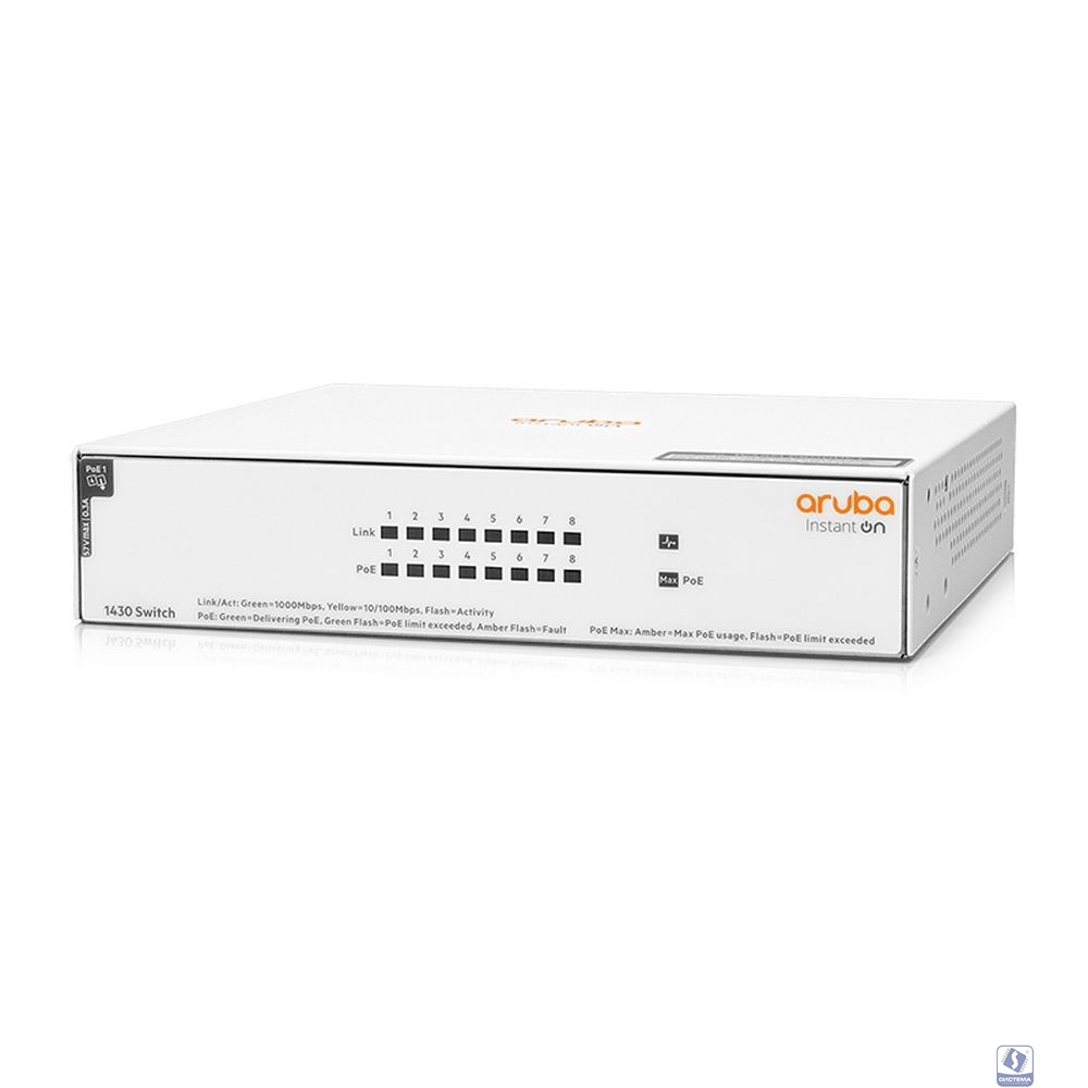 Switch HP Enterprise/Aruba Instant On 1430 8G Class4 PoE 64W Switch