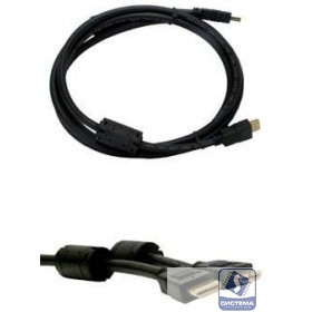 Кабель аудио-видео Buro HDMI 1.4 HDMI (m)/HDMI (m) 1.8м. феррит.кольца черный (HDMI-19M/19M-1.8M-MG)