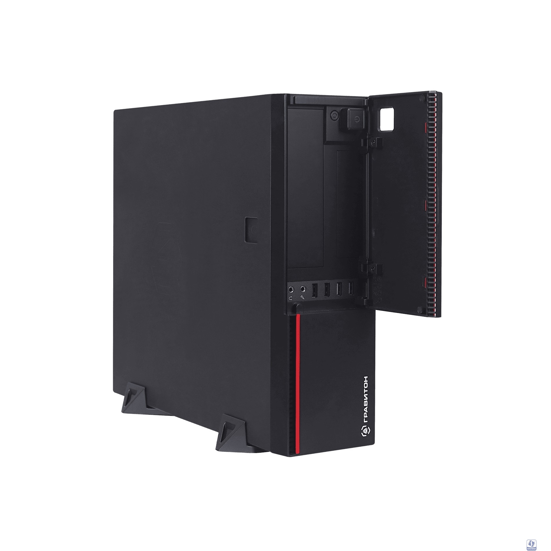 Гравитон Д31И (200593) i5-10400/2x8GB/1xSSD1TB/FP_2xUSB2.0/250W/K+M/NoOS/Реестр МПТ