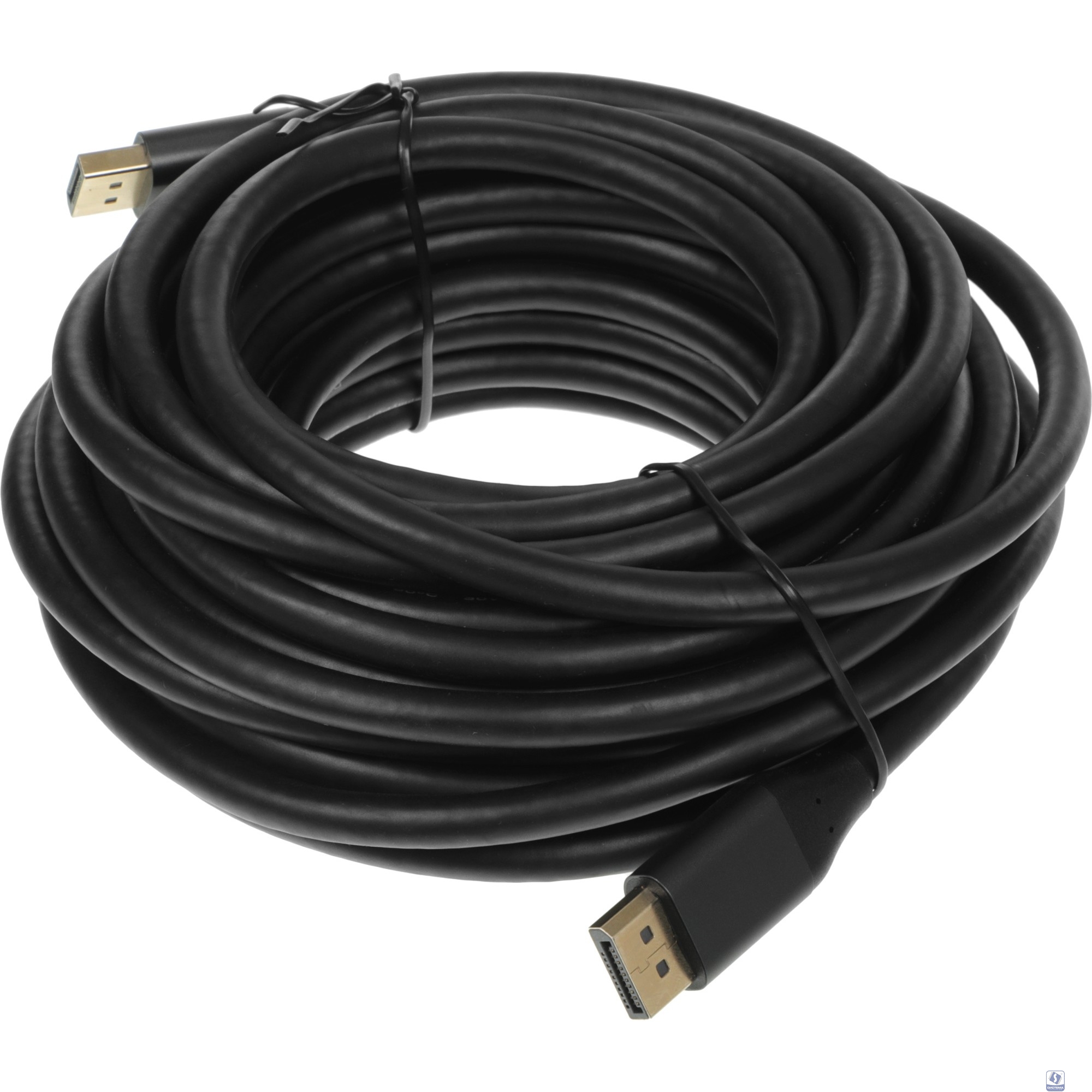 Кабель аудио-видео Cactus CS-DP-DP-1.4-10 DisplayPort (m)/DisplayPort (m) 10м. позолоч.конт. черный