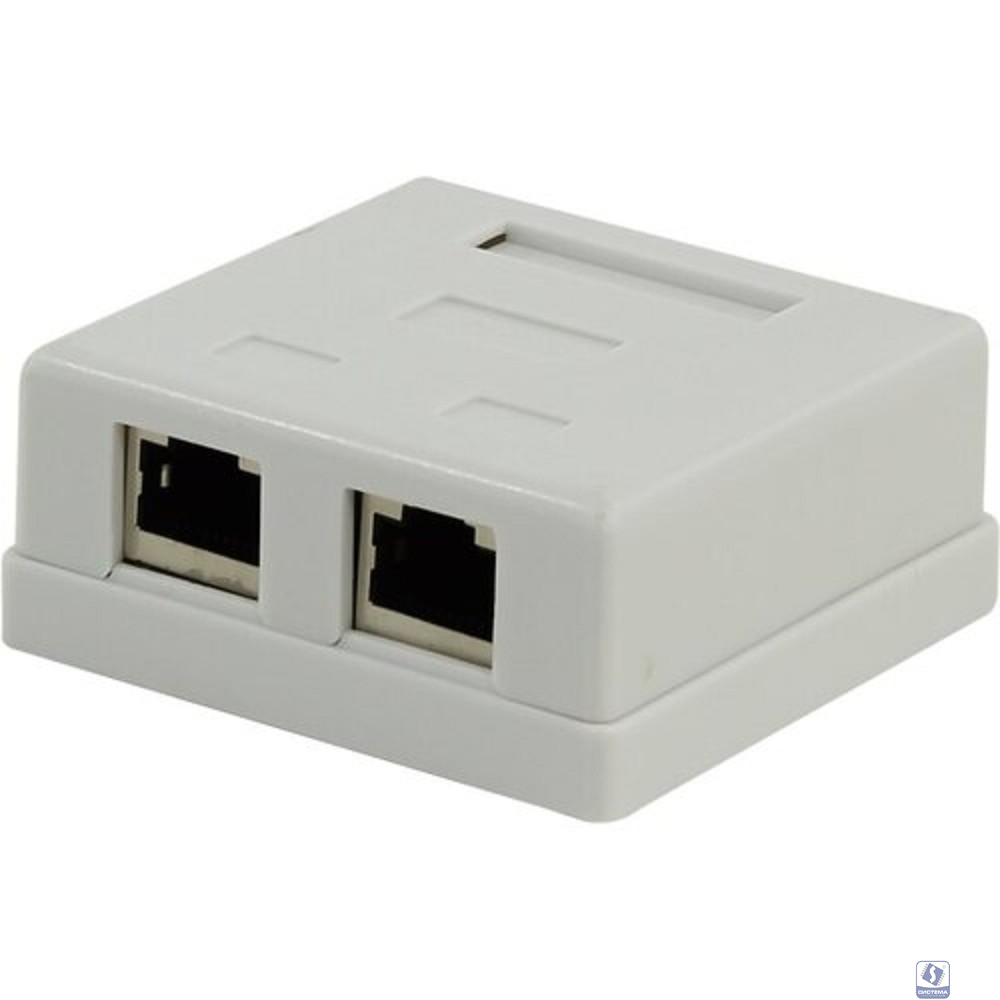 5bites LY-SB11 Розетка  внешняя RJ-45 STP 5e кат., 2порт.