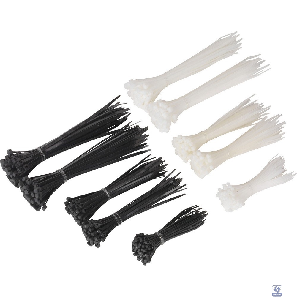 Exegate EX292913RUS Стяжка (хомут) нейлоновая ExeGate CV66-200x3.6B (нейлон 6.6, 200x3.6мм, неоткрывающаяся, halogen free, -40°C - +85°C, черная, 100 шт)