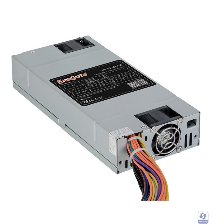Exegate EX237310RUS Серверный БП 450W <ServerPRO-1U-450ADS> APFC, унив. для 1U, 24pin,2x(4+4)pin,4xSATA,3xIDE