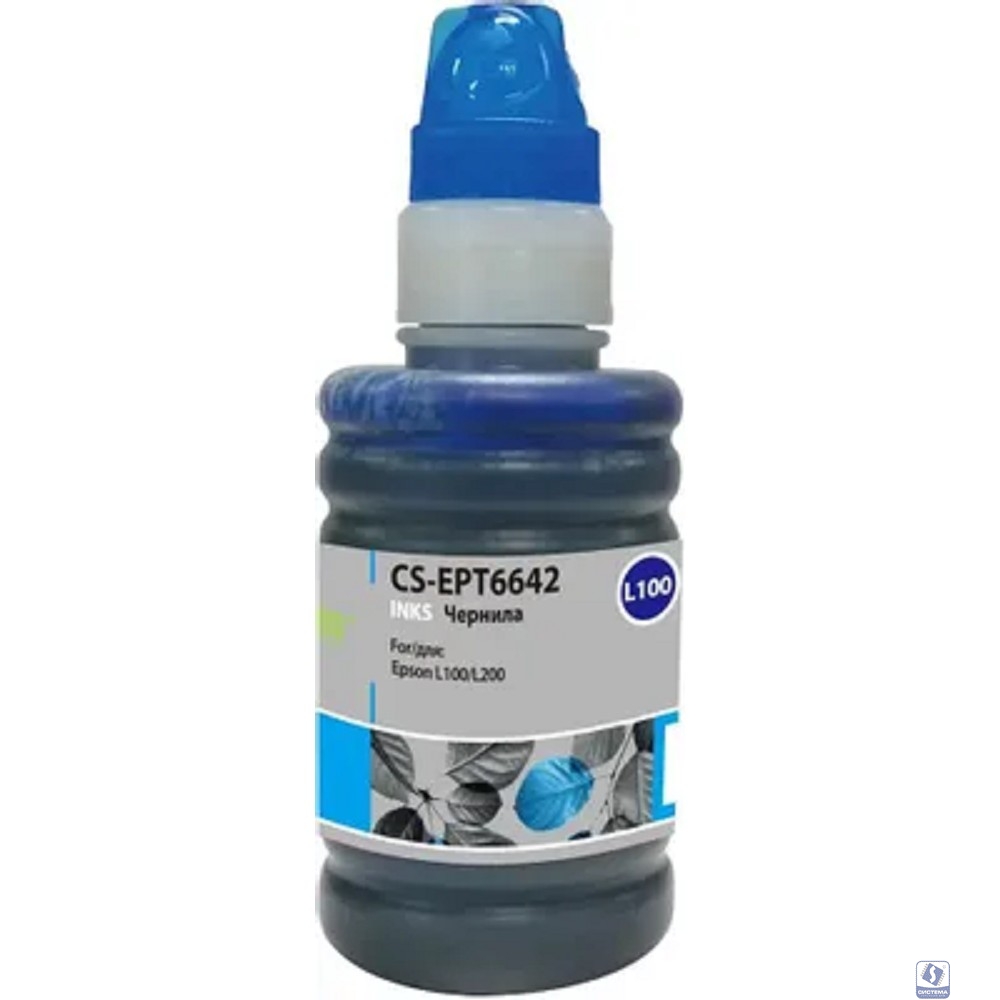 CACTUS CS-EPT6642 Чернила для Epson L100, голубые, 100ml