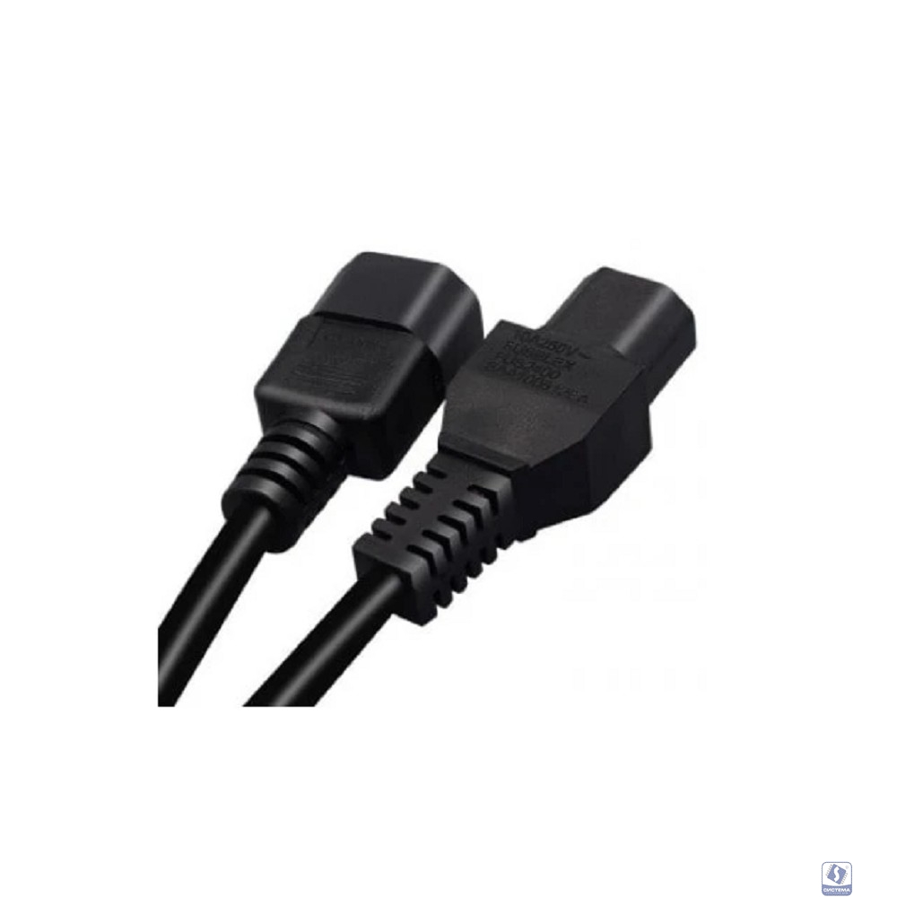 KS-is Кабель питания IEC-C14 - IEC-C15  (KS-857B-2) 2м черный