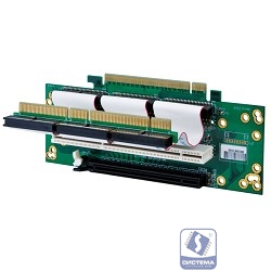 Riser card, 2U, 2-Slot, PCI-e 16x,Cable Link (80H09323201B0) 