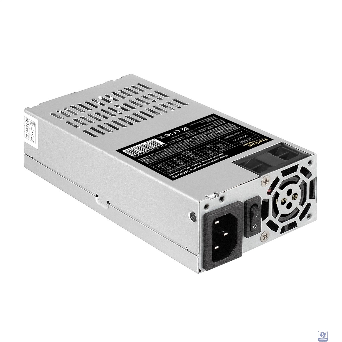Exegate EX264940RUS Серверный БП 400W <ServerPRO-1U-F400AS> APFC, унив. для Flex1U, 24pin, 4pin,3xSATA, 2xIDE