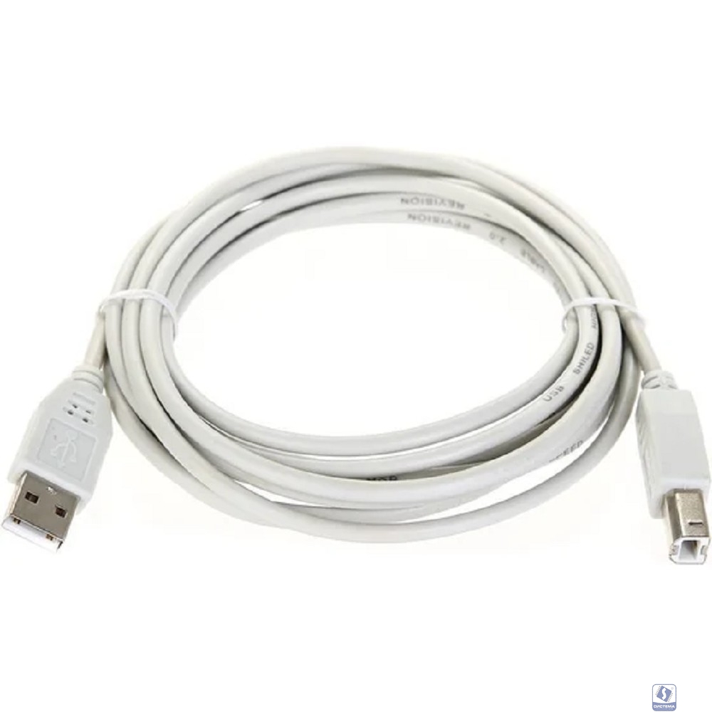 TELECOM Кабель (TC6900-3.0M) USB2.0  A-->B 3.0м [6926123461860]
