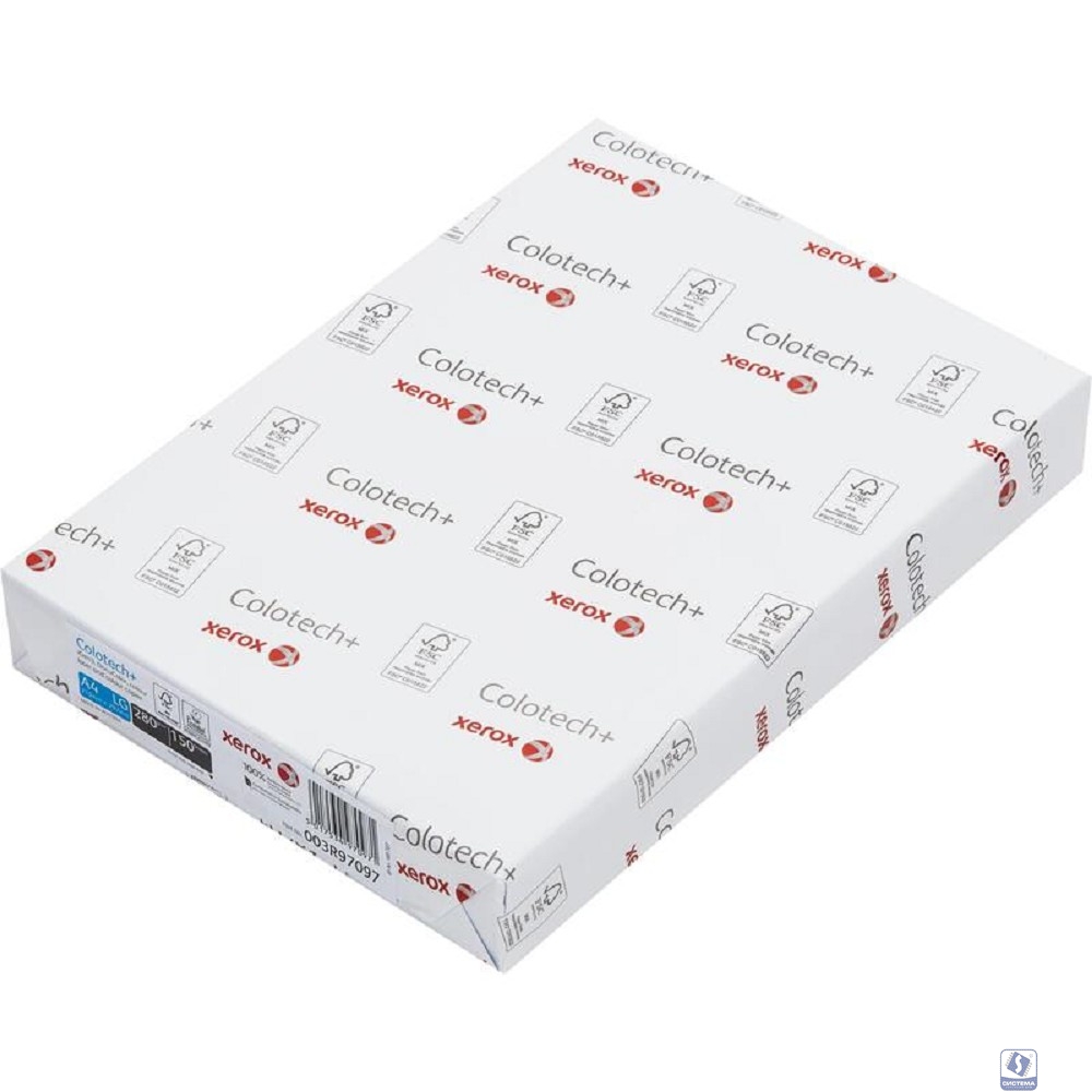 Бумага XEROX Colotech Plus Blue, 280г, A4, 150 листов (кратно 5 шт)