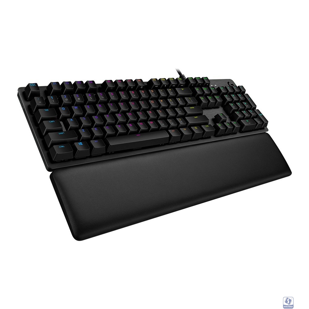 920-009329 Logitech Клавиатура G513 Tactile (GX Brown switches) механическая черный USB Multimedia for gamer LED (подставка для запястий)