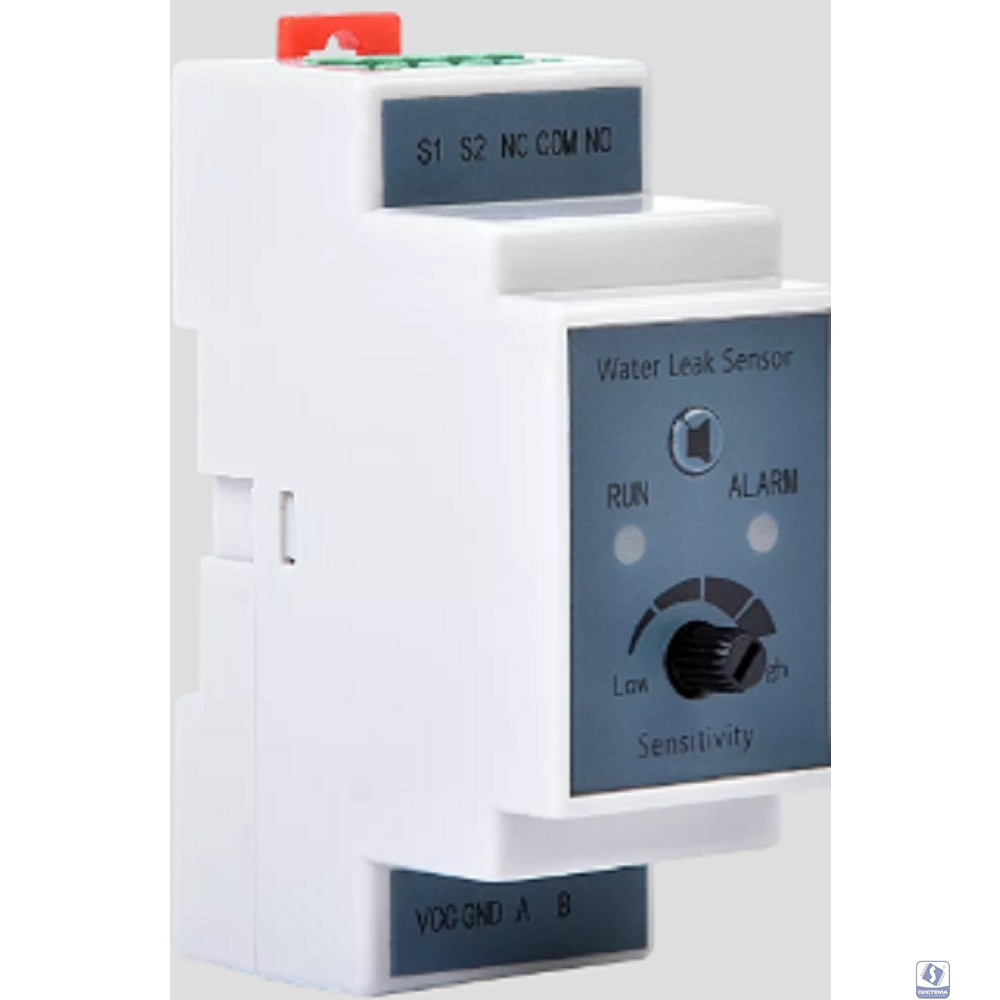 REM Модуль обнаружения протечки R-WL-2S, реле NO/NC, установка на DIN-рейку, питание 10-30 VDC R-WL-2S