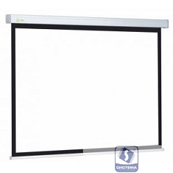 Экран Cactus Wallscreen CS-PSW-183X244 4:3 настенно-потолочный рулонный белый