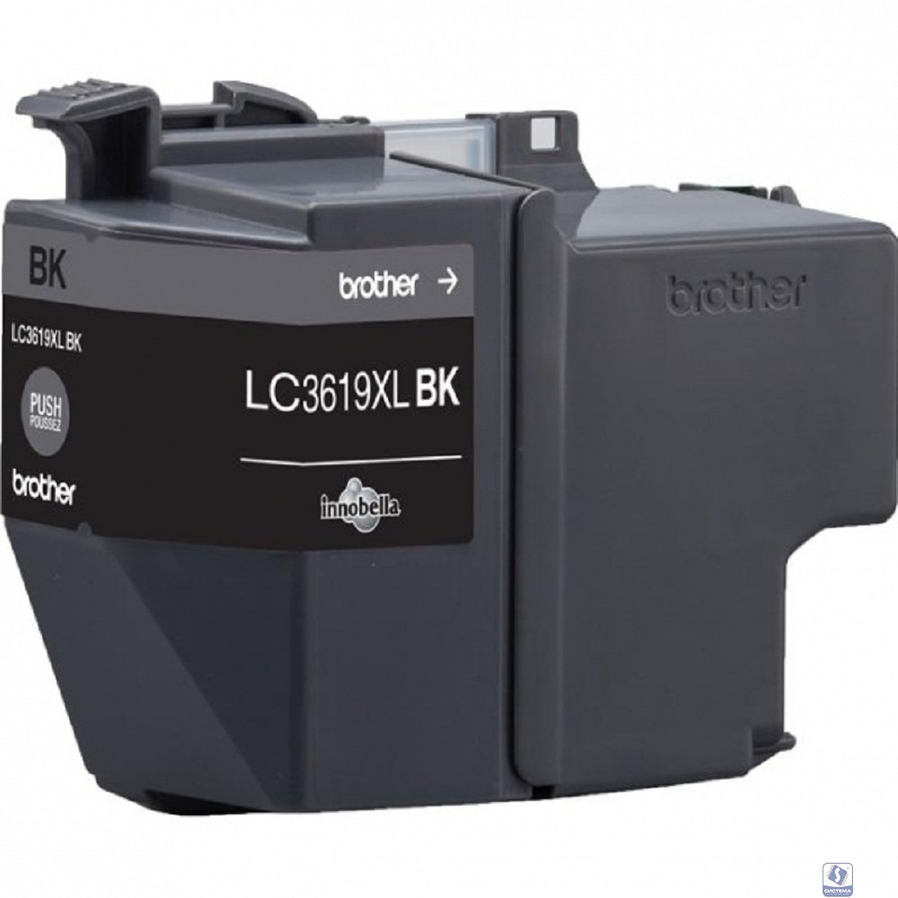 Brother LC-3619XLBK Картридж, Black  MFCJ3530/3930,Black, (3000стр)