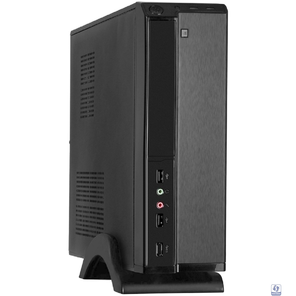 Exegate EX268688RUS Корпус MiniITX Exegate MI-207 Black, miniITX/mATX, <M300, 80mm>, 2*USB, Audio