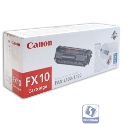 Canon FX-10 0263B002 Картридж для L100 / L120, Черный, 2000стр 