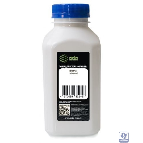 Тонер Cactus CS-TBRCHUM-60 пурпурный флакон 60гр. для принтера Brother Color Universal