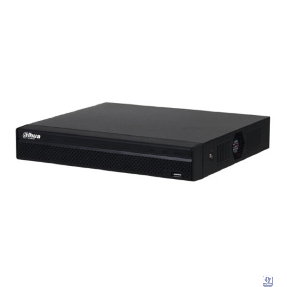 DAHUA DHI-NVR1108HS-S3/H 8-канальный IP-видеорегистратор 4K и H.265+, входящий поток до 80Мбит/с, 1 SATA III до 8Тбайт
