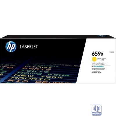 Картридж лазерный HP 659X W2012X желтый (29000стр.) для HP LJ M856/M776