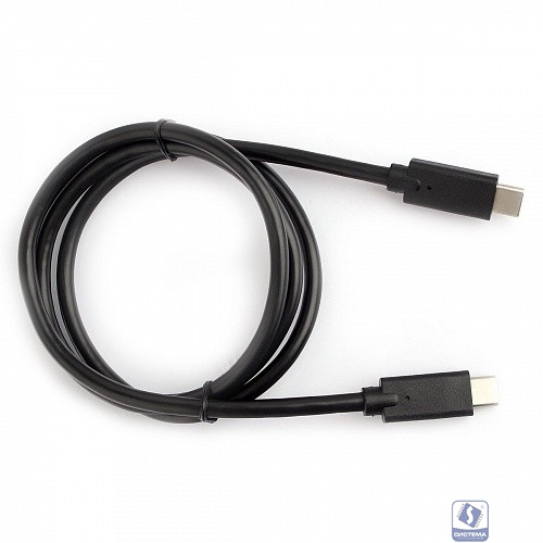 Кабель USB Cablexpert CCP-USB-CMCM2-1M, USB3.1 Type-C/Type-C, Gen.2, 10Gbit/s, 5A, 100W, 1м, пакет