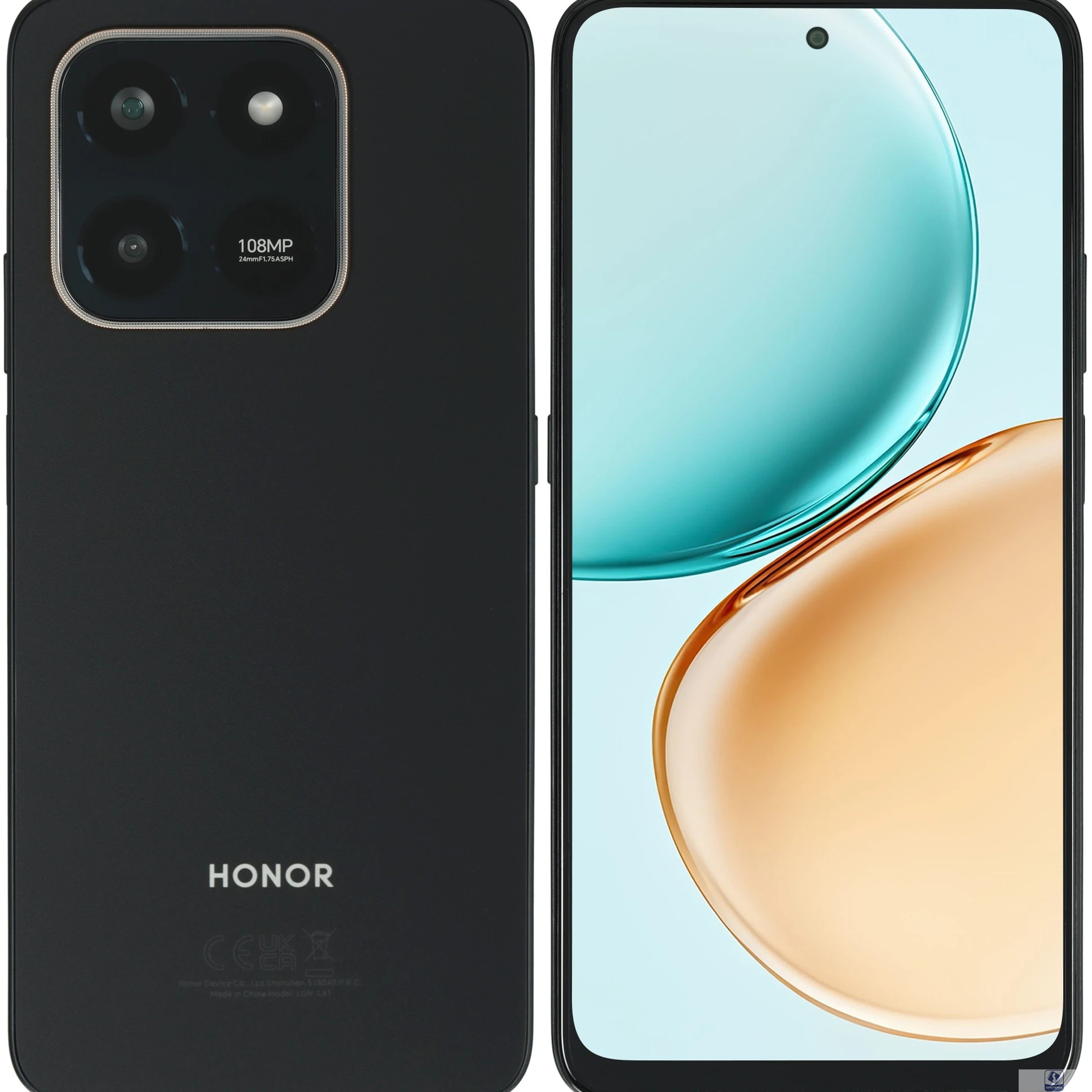 Honor X7d 8GB/256GB чёрный [5109BXJW]