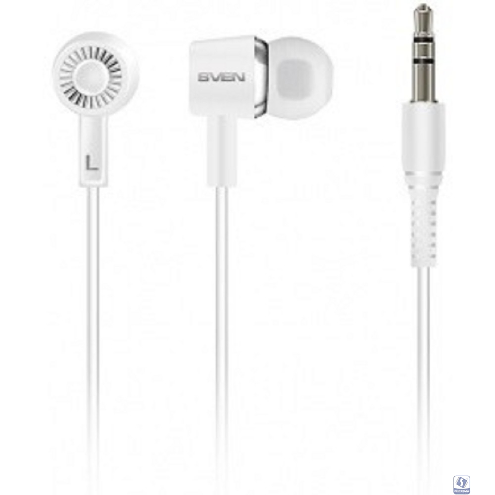 SVEN E-110, белый наушиники 