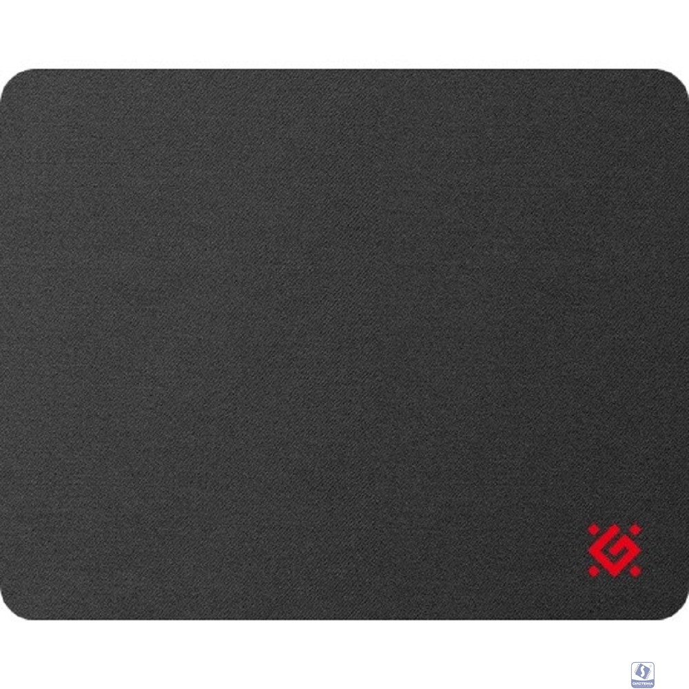 Defender Игровой коврик Black 250x200x3 мм, ткань+резина [50550]