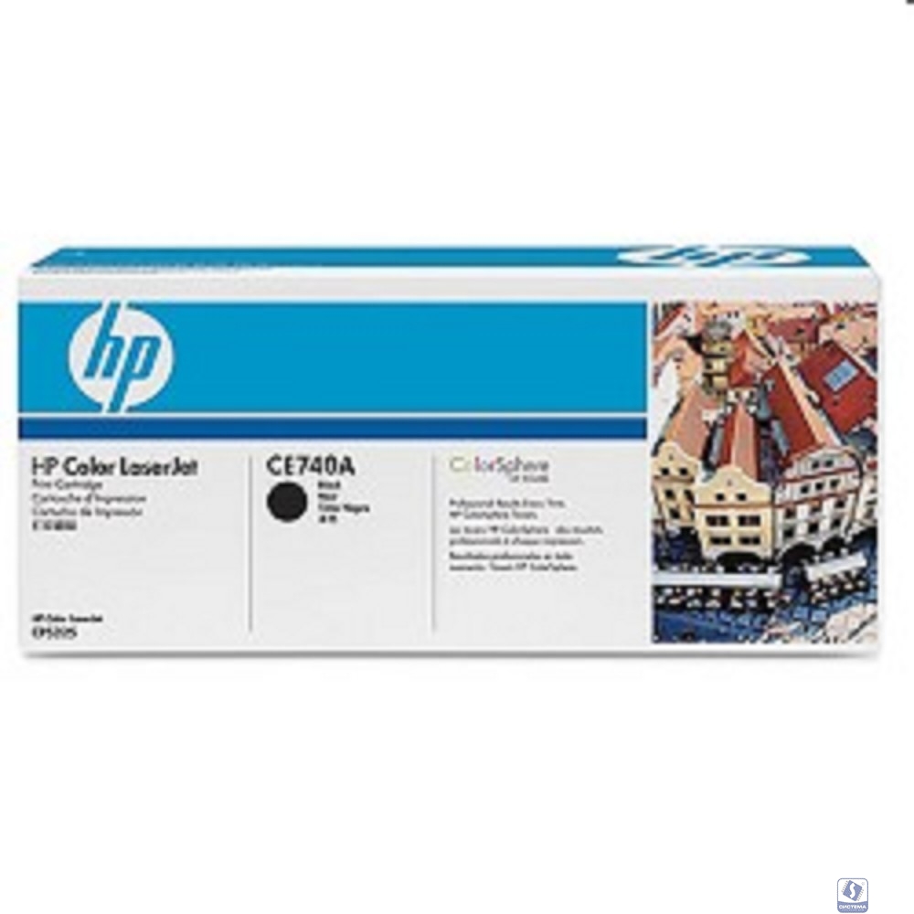 HP CE740A Картридж ,Black