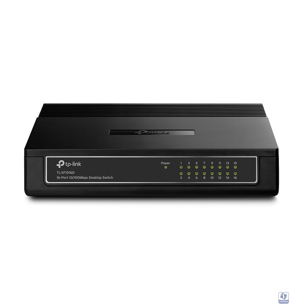 TP-Link TL-SF1016D Настольный коммутатор с 16 портами 10/100 Мбит/с