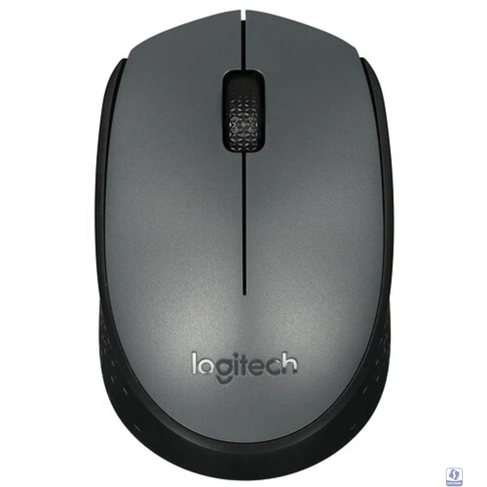 910-004646 Logitech Wireless Мышь беспроводная M170, Grey