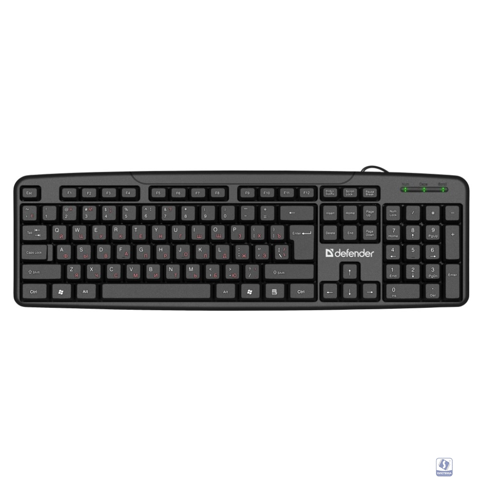 Defender Клавиатура Astra HB-588 RU [45588] 