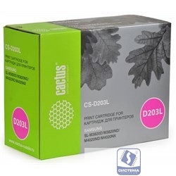 CACTUS MLT-D203L/SEE  [CS-D203L] Тонер-картридж   для Samsung SL-M3820D/M3820ND/M4020ND/M4020NX, 5000 стр., черный