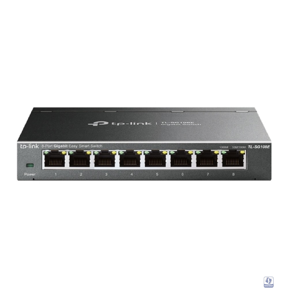 TP-Link TL-SG108E Коммутатор Easy Smart с 8 гигабитными портами